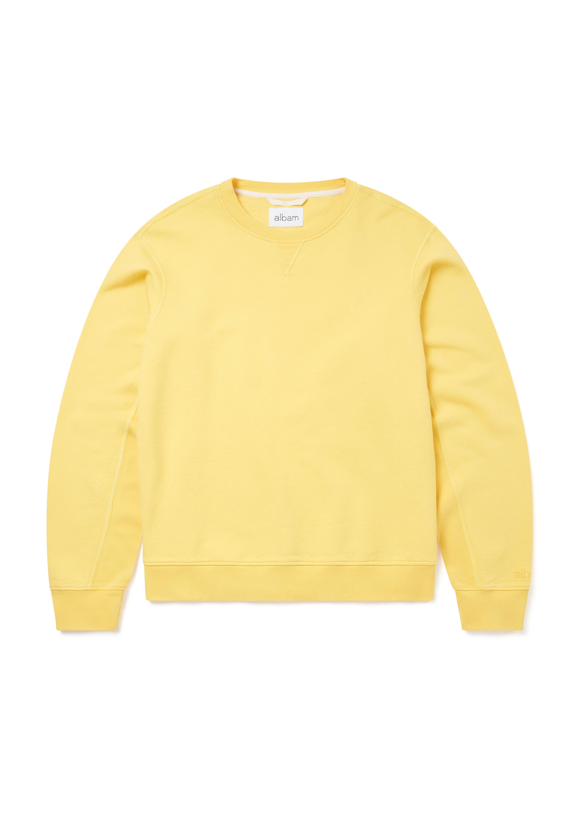 New Classic Sweat in Yellow albam Clothing