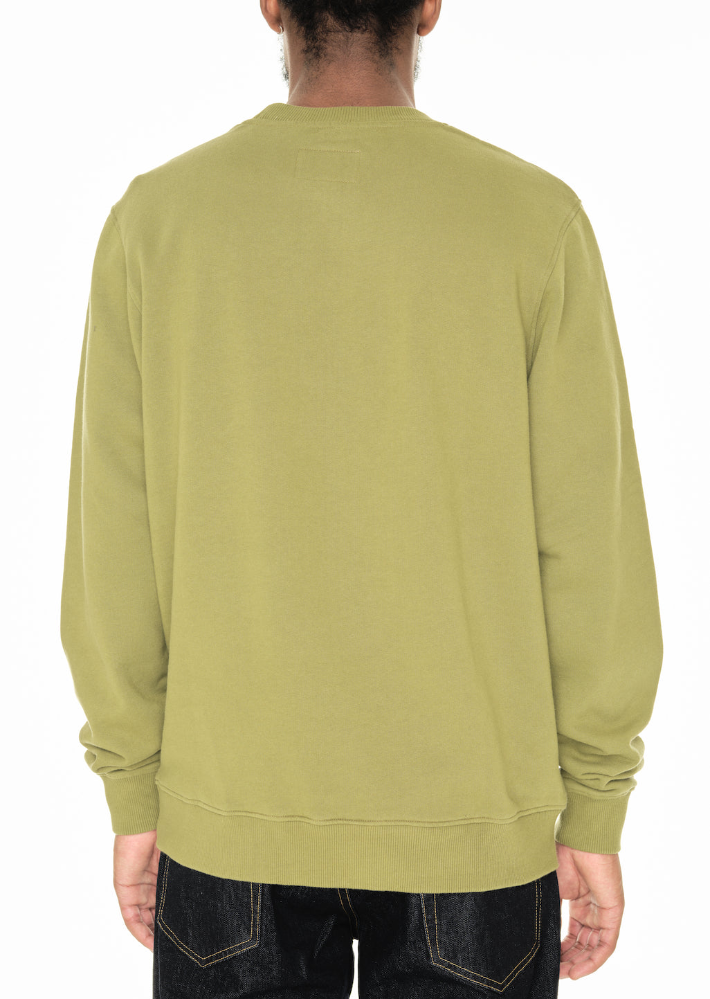 Woven Pocket Sweatshirt in Khaki – albam Clothing