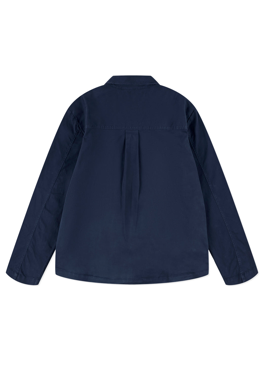 Soft Touch Cotton Clarence Jacket in Dark Navy