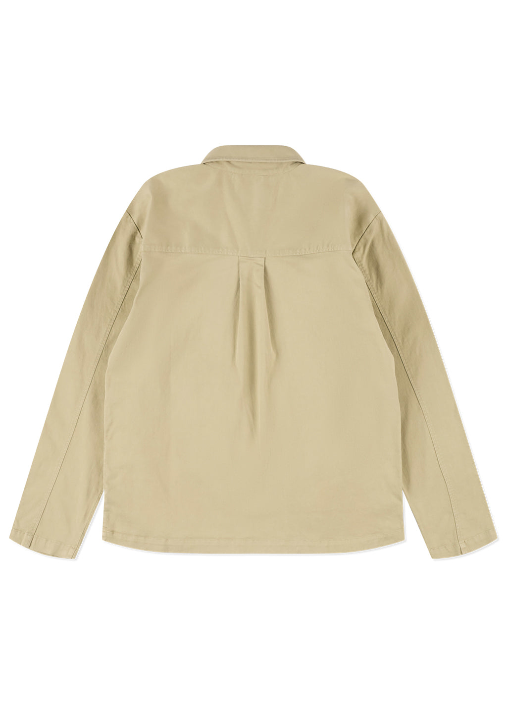 Soft Touch Cotton Clarence Jacket in Taupe