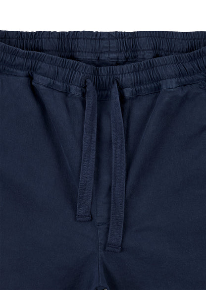 Soft Touch Judd Drawstring Trouser in Dark Navy