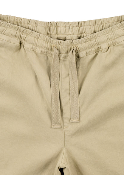 Soft Touch Judd Drawstring Trouser in Taupe