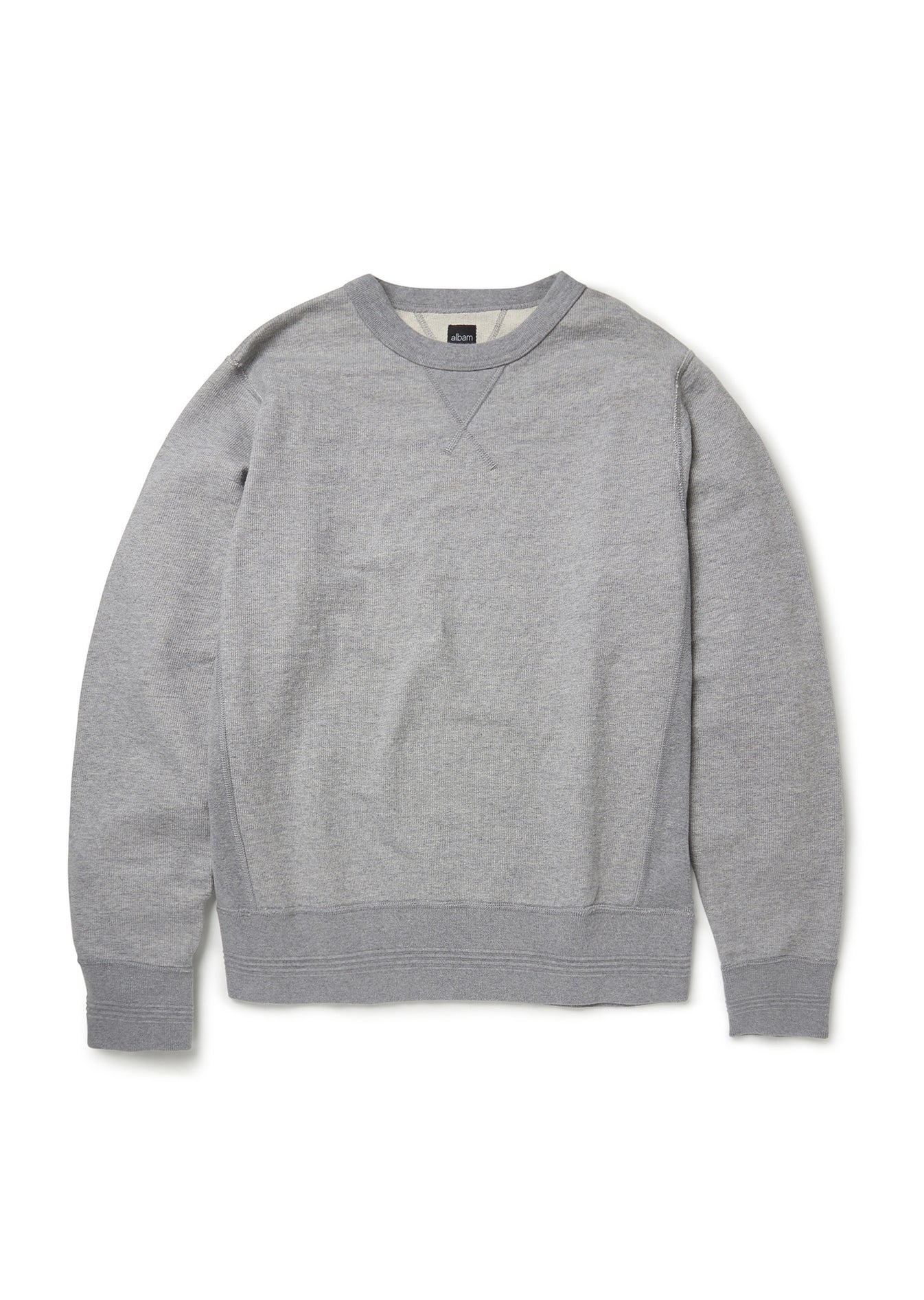 albam Clothing Sweatshirt in Grey Marl