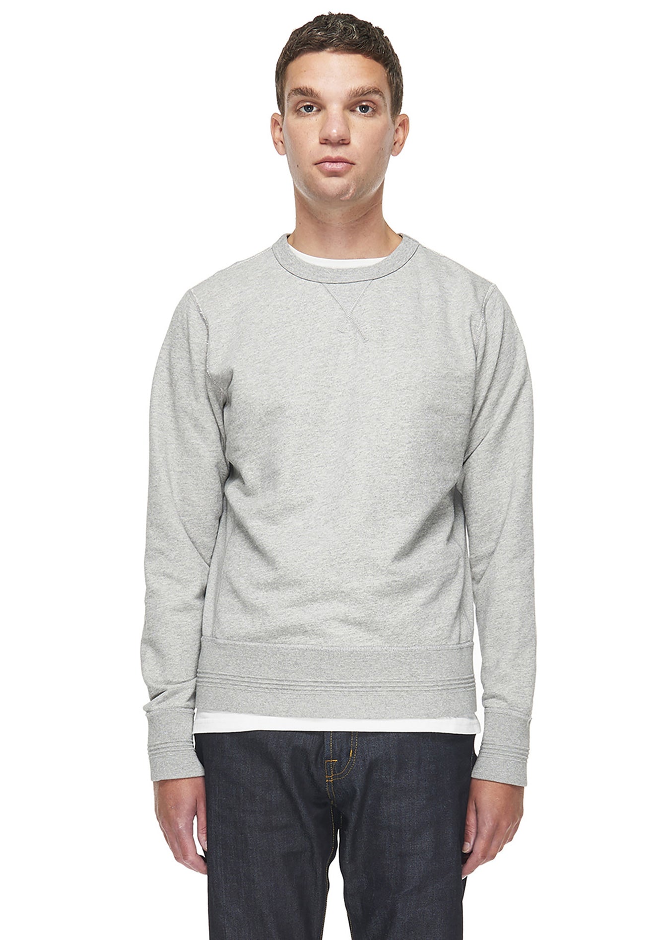 albam Clothing Sweatshirt in Grey Marl