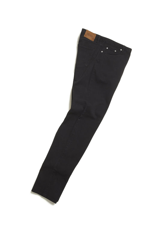 Regular Fit Selvedge Jeans in Black